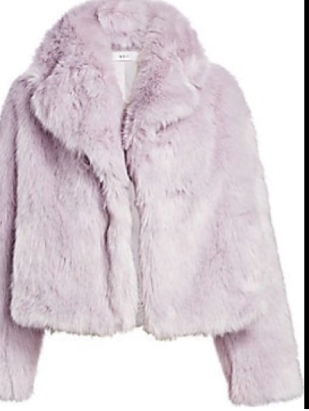 ALC Lavender Faux Fur Jacket